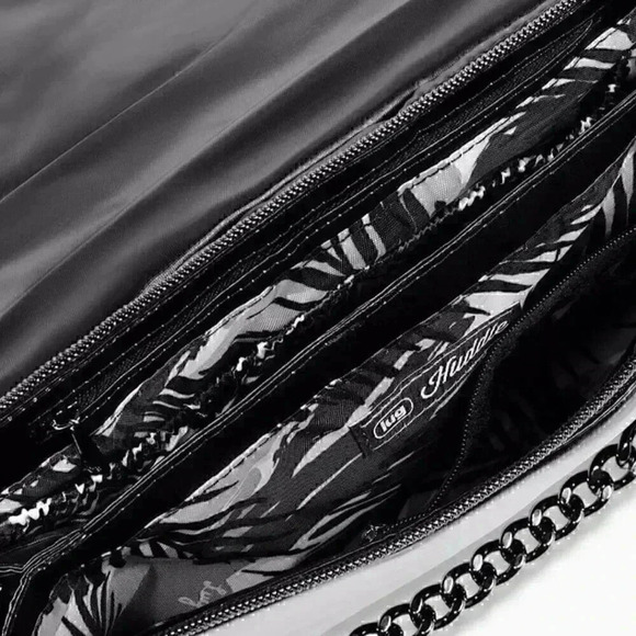 LUG Huddle Shoulder Bag / Purse/ Handbag - Metallic Black - Picture 5 of 15